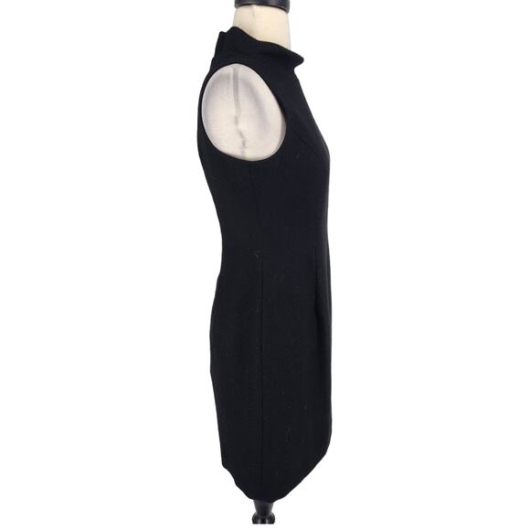 Vintage 90s Laundry by Shelli Segal Wool Sheath Dress Size 6 - Picture 5 of 8